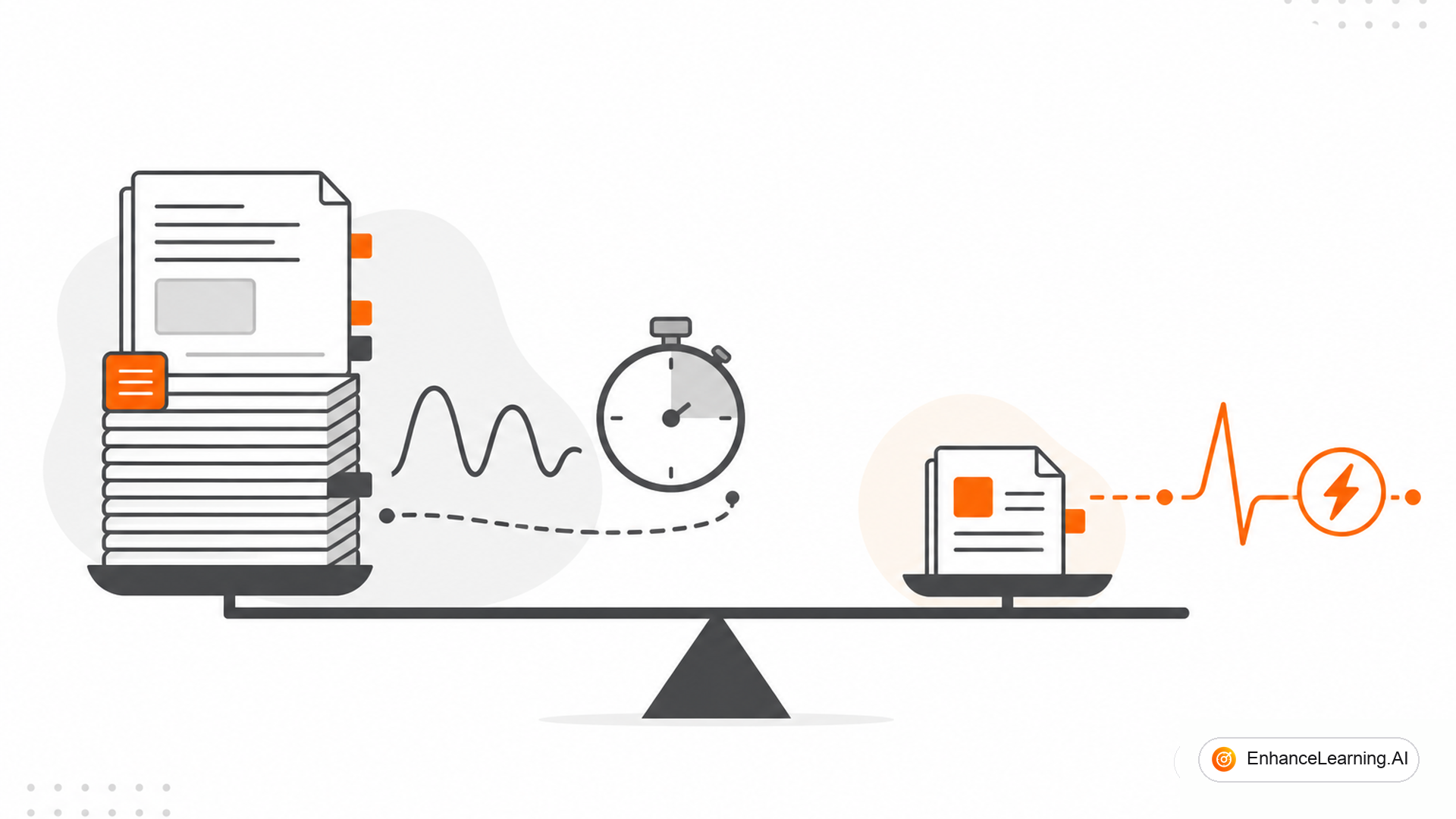 The Trade-off Between Context Richness and LLM Latency — cover illustration | EnhanceLearning.AI The Trade-off Between Context Richness and LLM Latency — cover illustration | EnhanceLearning.AI